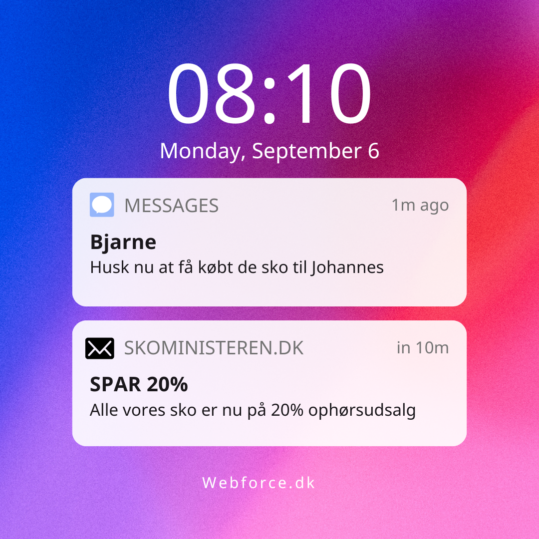 Email markedsføring